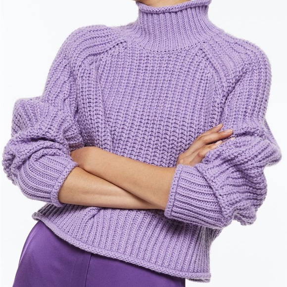 Lavender H&M Knit Sweater - Picture 2 of 3